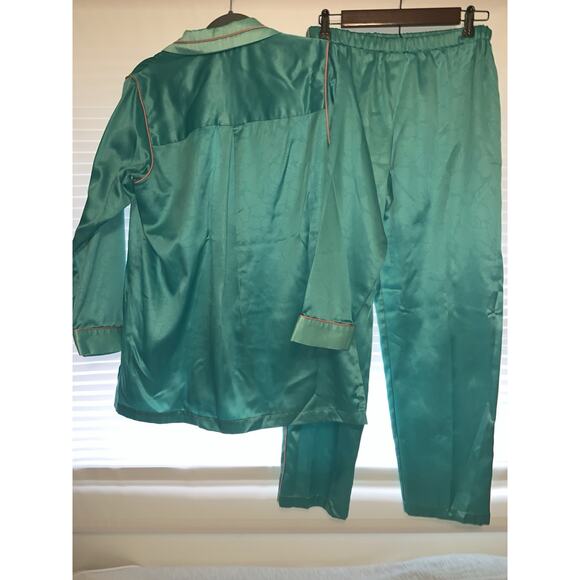 Fernando Sanchez Squette Vintage Button Down And Pants Pajamas Set SZ Medium - Picture 3 of 10